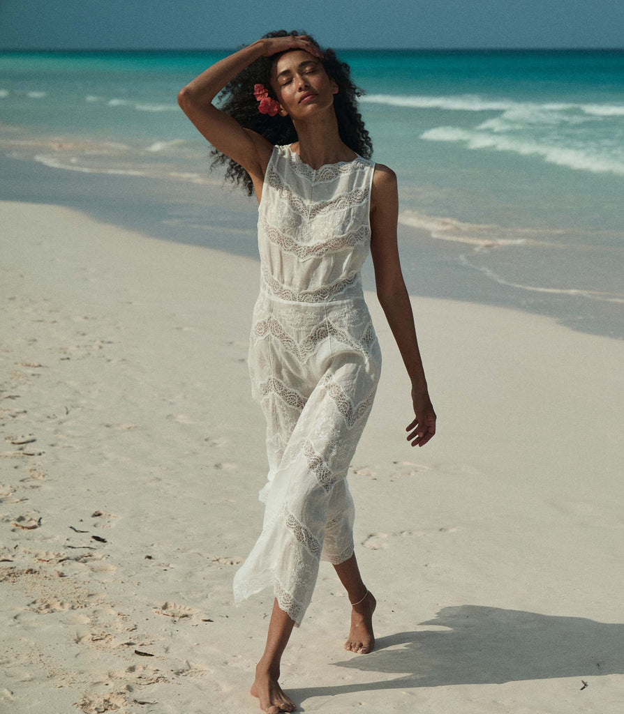 EVANORA DRESS -- SALT